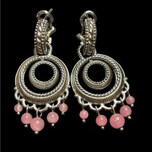 Judith Ripka dangle earrings
